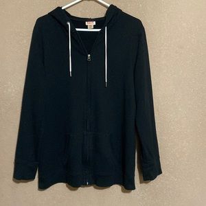 Zipper hoodie